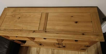 Photo of free Wooden sideboard (damaged) (Barming ME16 9) #3