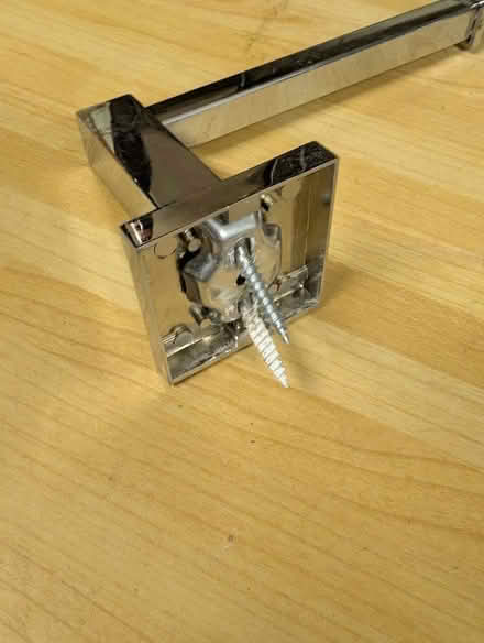 Photo of free Chrome toilet roll holder - squareshape (Kidlington OX5) #2
