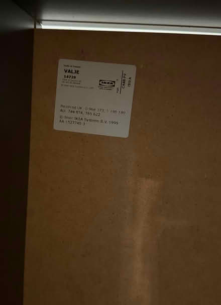 Photo of free Ikea Valje shelf unit (Union Market) #3