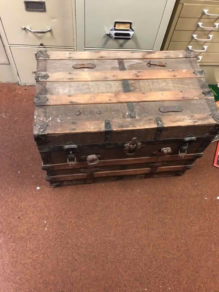 Photo of free 2 Wooden Trunks (Brookfield, CT) #2