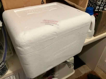 Photo of free styrofoam cooler (sausalito) #1