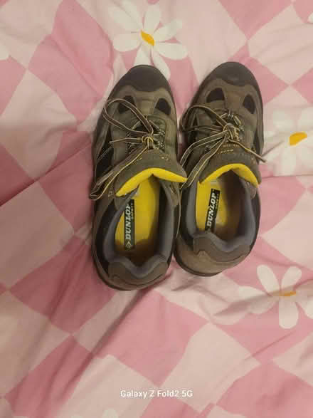 Photo of free DUNLOP Khaki and yellow shoes (Barnes) #2