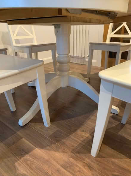 Photo of free Ikea extendable table and 6 seats (Greystones S11) #2
