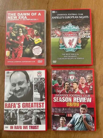 Photo of free Liverpool FC DVDs (CR2) #1