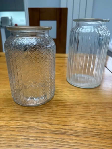 Photo of free Two Glass Vases (Warlingham CR6) #1