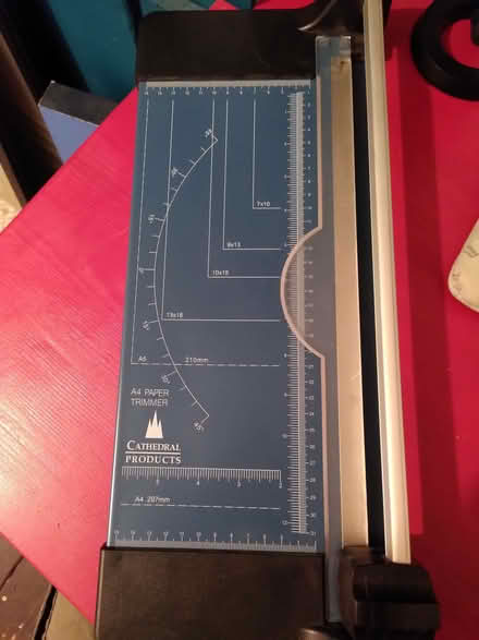 Photo of free A4 Paper Guillotine (Oxford-Freegle CGA OX4) #1