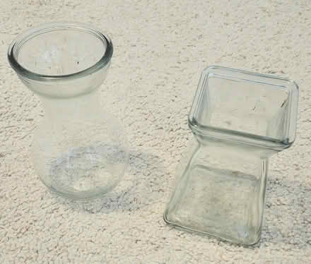 Photo of free Small glass vases (Bernardo & Iowa, Sunnyvale) #1