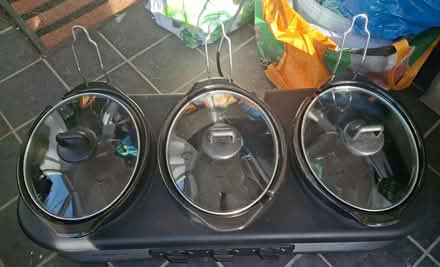 Photo of free Triple slowcooker (Rhayader LD6) #1