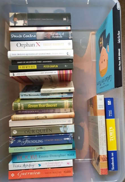 Photo of free Books, dvds, vhs tapes (Stenson Fields CP DE24) #1