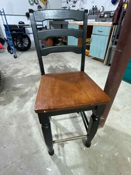 Photo of free Bar/counter height chairs (Andover, NJ) #1