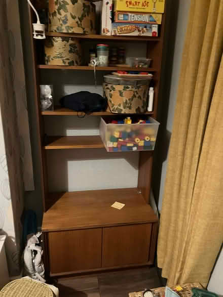 Photo of free Mid century G-Plan Shelving cabinet (Greasby CH49) #1
