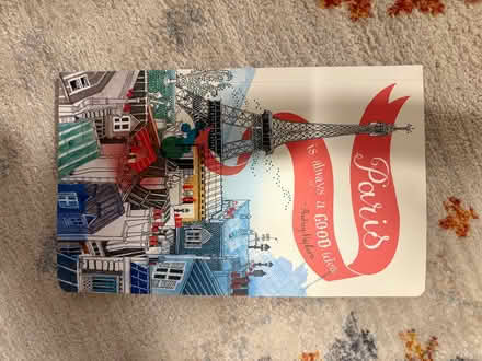 Photo of free New Paris-themed notebook (Shaw) #1