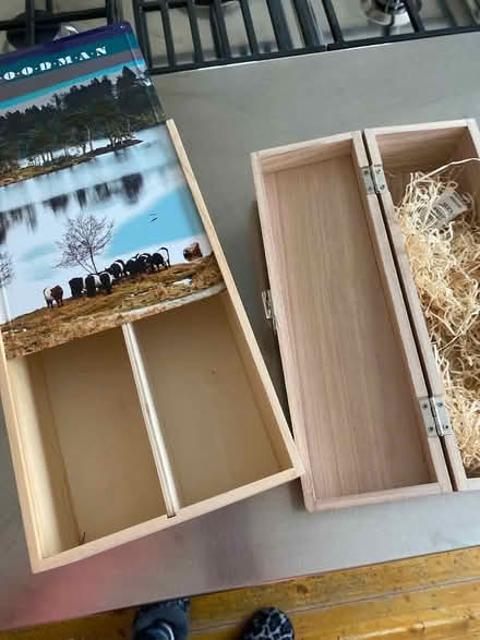 Photo of free Two wooden wine boxes (Denny Bottom TN4) #2