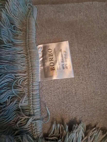 Photo of free Grey/Blue thick blanket - 156 x 177cms (Lower Earley RG6) #2