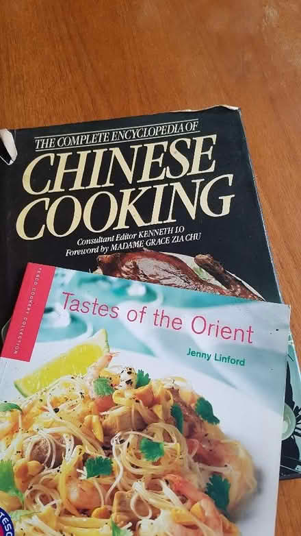 Photo of free 2 Asian cookery books (Bexleyheath DA8) #1
