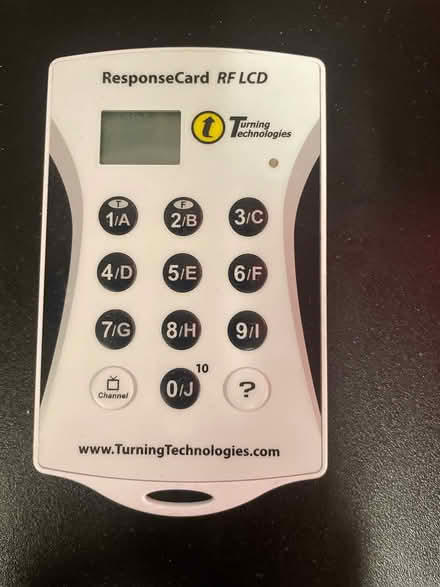 Photo of free Turning Technologies ResponseCard (Upper West Side) #1