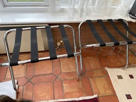 Photo of free Suitcase stands as seen in hotels (Great Shelford CB22) #1