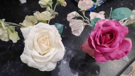 Photo of free artificial flowers in vases (Bletchley MK2) #2