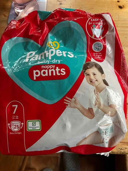 Photo of free Nappy pants, size 7 (Bookham) #2