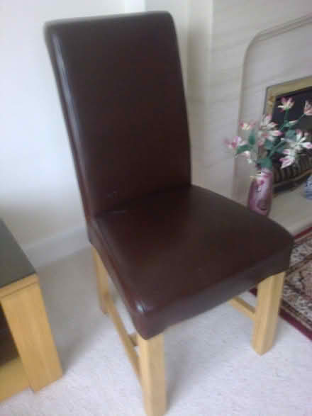 Photo of free two dining chairs (off Kings Drive) #1