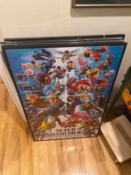 Photo of free 24x36 frames super smash brothers (South end) #1