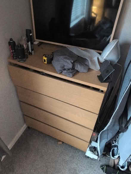 Photo of free Chest of drawers, ok condition (Wavendon Gate MK7) #1