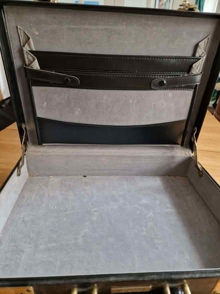 Photo of free Good quality leather briefcase (Skipton BD23) #3
