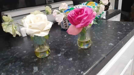 Photo of free artificial flowers in vases (Bletchley MK2) #1