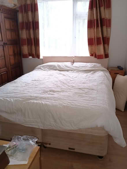 Photo of free Hypnos Zip & Link king size bed or 2 narrow single beds (Billing Road East area) #1