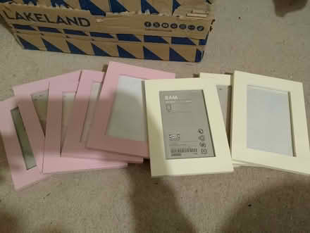 Photo of free Small wooden photo frames (4x6") (Weston) #1