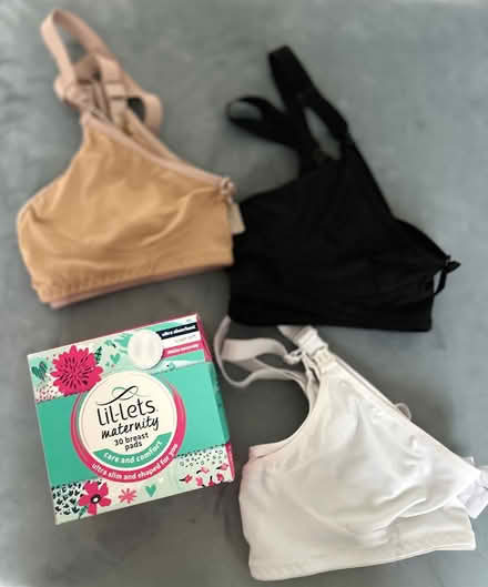 Photo of free 3 size M nursing bras,breast pads (KT15) #1