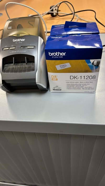 Photo of free Brother label printer Model QL570 (Great Shelford CB22) #1