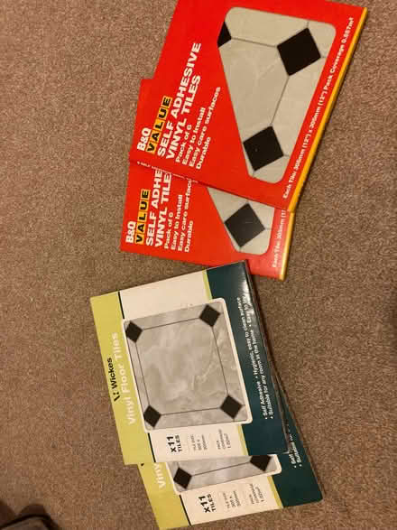 Photo of free Vinyl Floor Tiles (East Grinstead RH19) #1