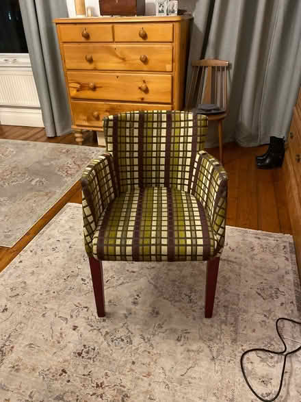 Photo of free Green tub type chair (LA1 lancaster) #2
