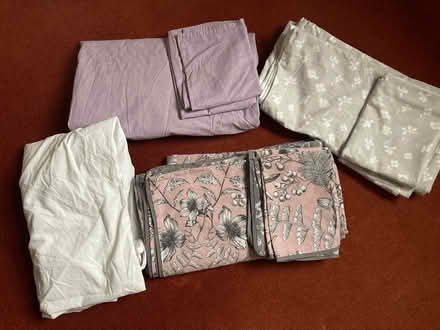 Photo of free Double duvet covers & fitted sheet (Kingston KT2) #1