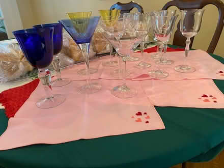 Photo of free various sized wine/beverage glasses (West Laurel) #2