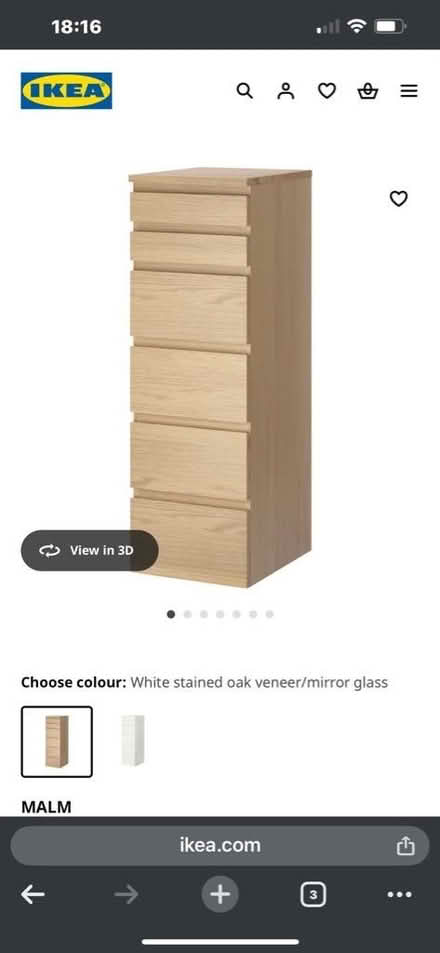 Photo of free IKEA Malm drawers (Bare LA4) #1