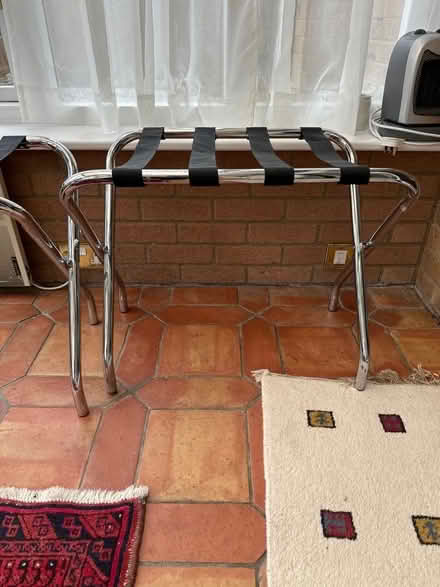 Photo of free Suitcase stands as seen in hotels (Great Shelford CB22) #2