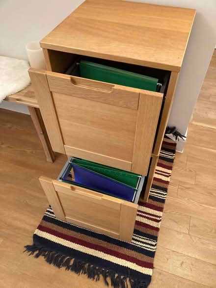 Photo of free Two drawer filing cabinet (Kempston MK42) #2