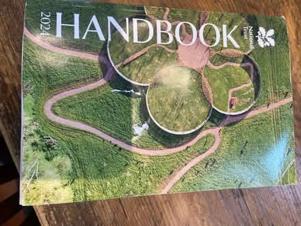 Photo of free National Trust handbook 2024 (Middlefield Farm OX28) #1
