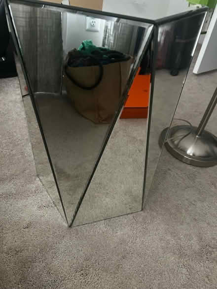 Photo of free Mirrored side table (Suitland) #1