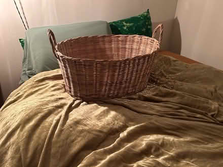 Photo of free IKEA wicker laundry basket (Highland Park/Eagle Rock) #1