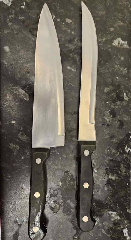 Photo of free Two Large Kitchen Knives (Hilltown DD1) #2