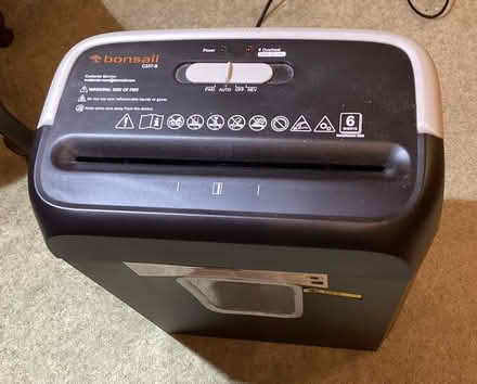 Photo of free Bonsai 6 page peper shredder (Dorking, (south)) #1