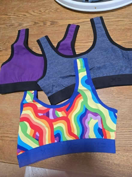 Photo of free Three Tomboy X Bras size 3XS (Arlington MA) #1
