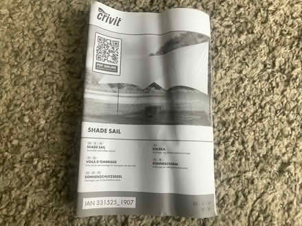 Photo of free Shade Sale - Crivit (Seaside BN23) #2