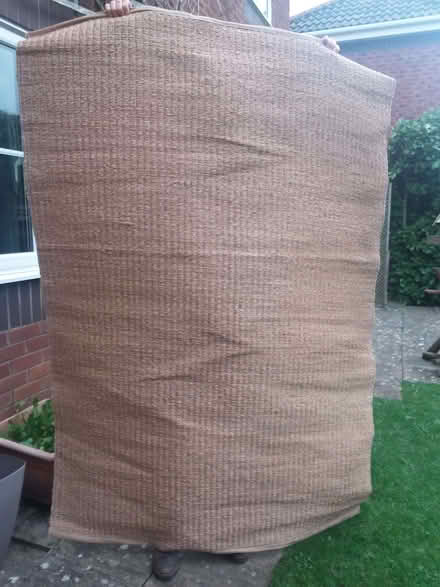 Photo of free Jute Rug 200cm x 140cm (Barton-on-Sea BH25) #3