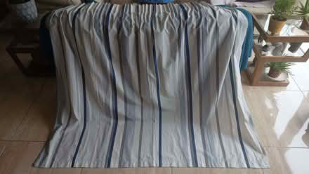 Photo of free Single, unlined cotton curtain (brand Elle) (Fulham Palace Rd SW6) #1