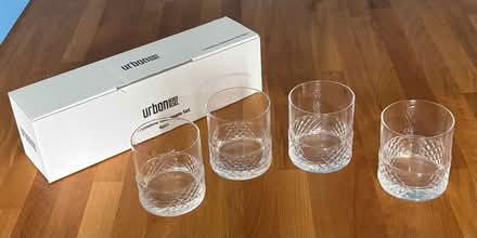 Photo of free 4x brand new crystal tumblers (Priestwood RG42) #1