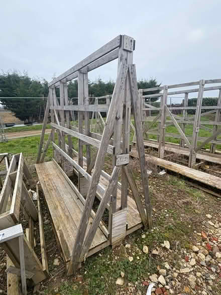 Photo of free (S) Timber frame & platform for tomatoes etc (Vale of White Horse OX13) #2